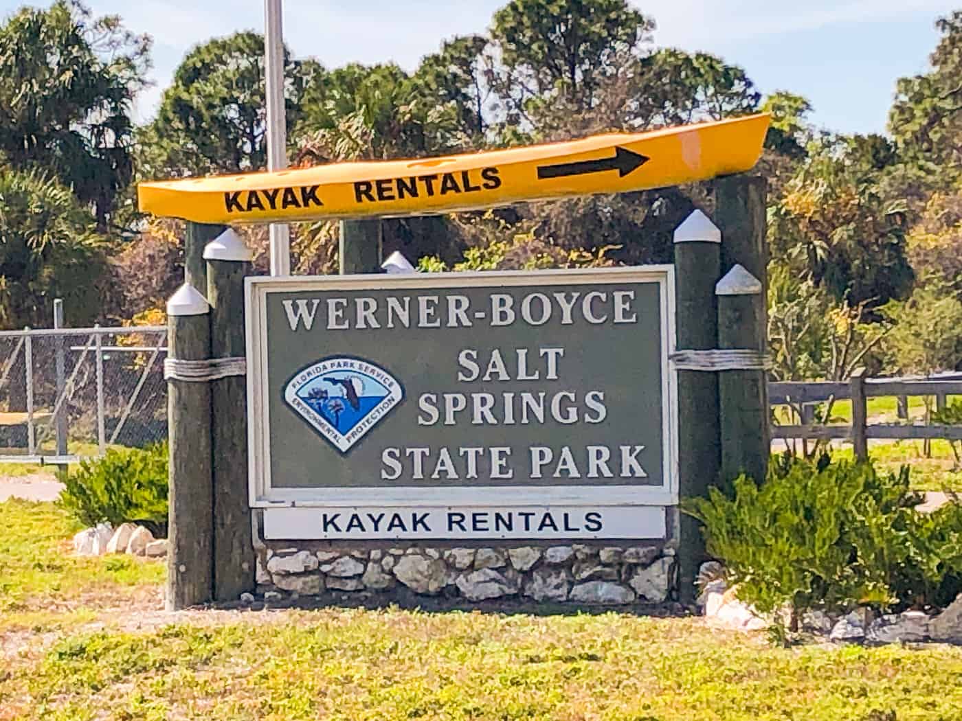 History at Werner-Boyce Salt Springs State Park